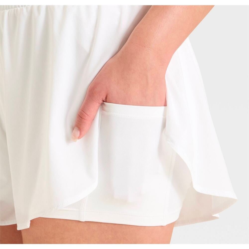 All In Motion White Athletic Shorts Large - Picture 7 of 14